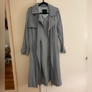 Talbots Blue Trench Coat